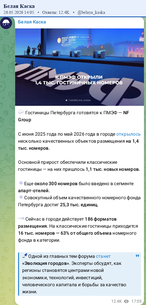 Скриншот поста