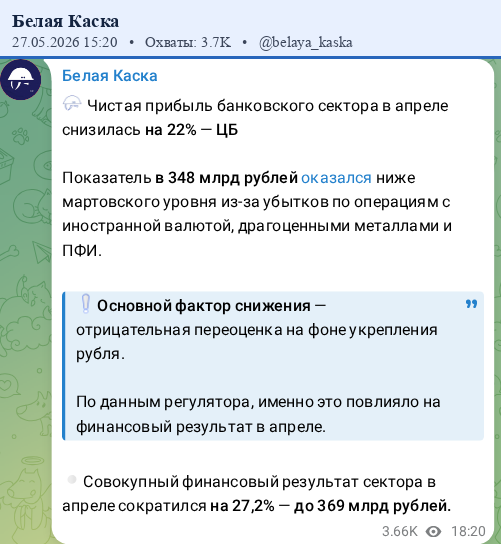Скриншот поста