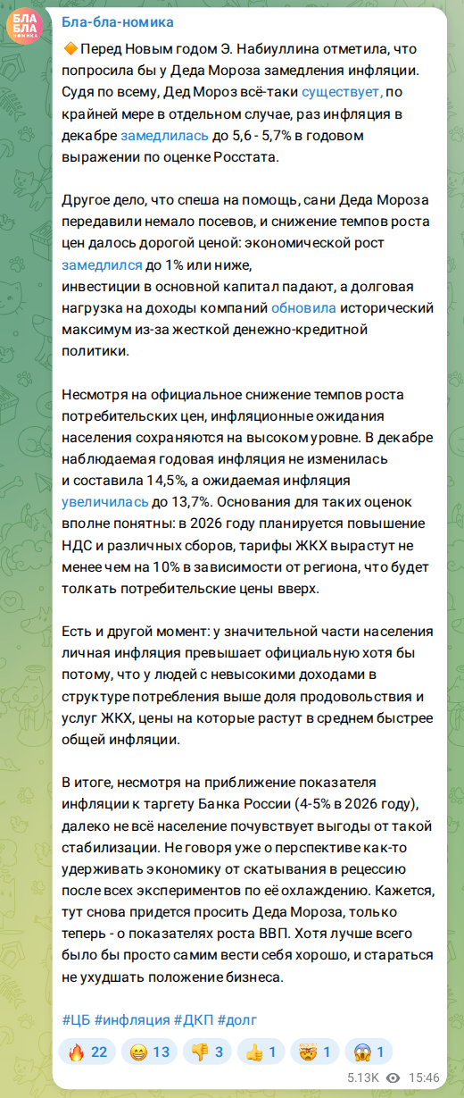 Скриншот поста