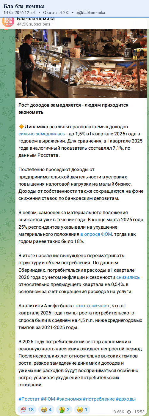 Скриншот поста