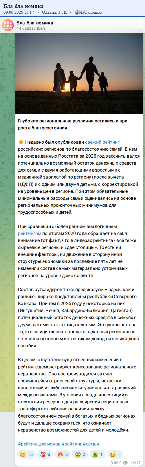 Скриншот поста
